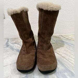 Kamik Waterproof Northbay Suede Tan Brown Boots